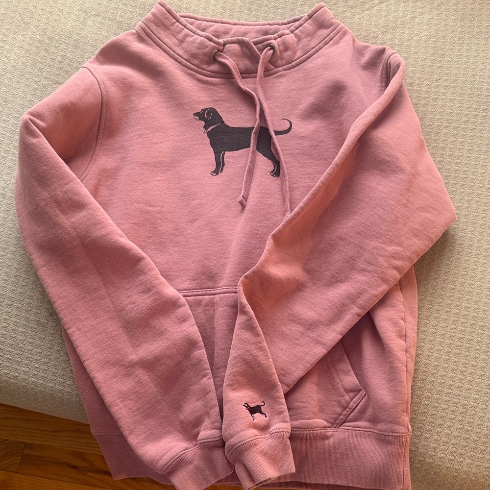 The Black Dog Pink Hoodie